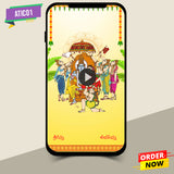 telugu video invitation with bapu images