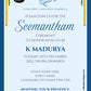Seemantham Invitation in English - ES01