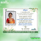 Telugu Niryanam Invitation Card Template with Photo - D42