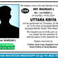 Uttara Kriya Ceremony Invitation Card Template Editing Online - ED09