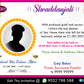 Shradhanjali English Invitation Card Shok Sabha Invitation Card Online - ED01