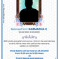 Shradhanjali invitation card in English - ED02